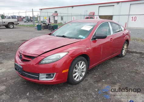 2011 Mazda Mazda6 I Touring z USA, uszkodzony, nr VIN 1YVHZ8CH2B5M21114